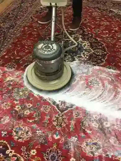 Makine halısı yıkama için açık renk halı görseli