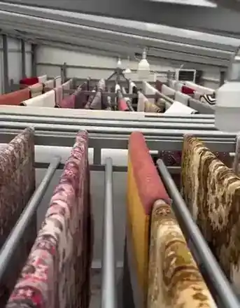 Halı yıkama sonrası düzenli kurutma alanı